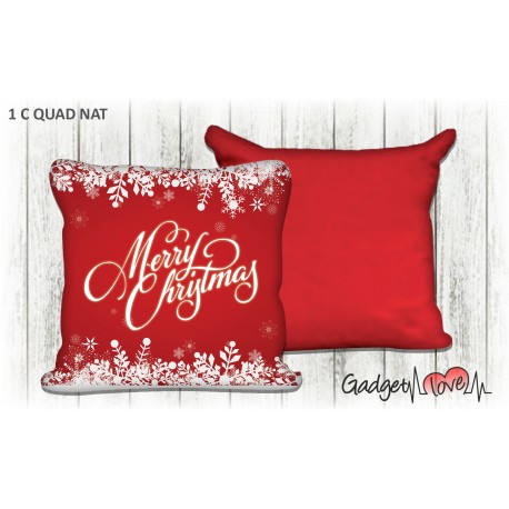 Cuscino Natale quadrato 40x40 -  Merry Christmas