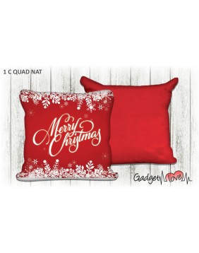 Cuscino Natale quadrato 40x40 -  Merry Christmas