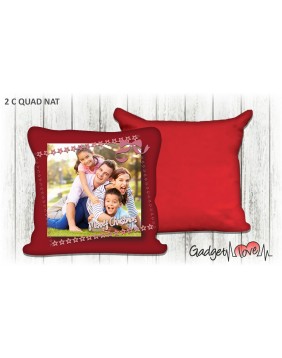 Cuscino Natale quadrato 40x40 -  Fiocco