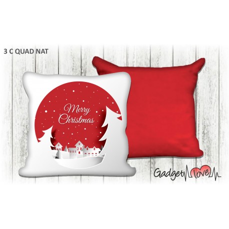 Cuscino Natale quadrato 40x40 -  Neve