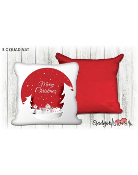Cuscino Natale quadrato 40x40 -  Neve