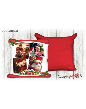 Cuscino Natale quadrato 40x40 -  Pacco regalo