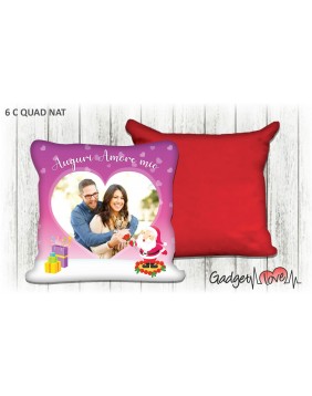 Cuscino Natale quadrato 40x40 -  Auguri