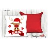 Cuscino Natale quadrato 40x40 -  Renna