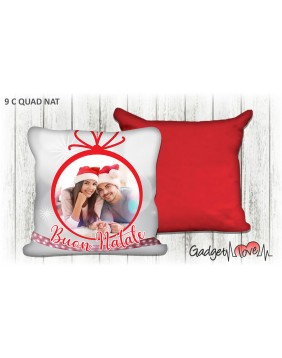 Cuscino Natale quadrato 40x40 -  Buon Natale