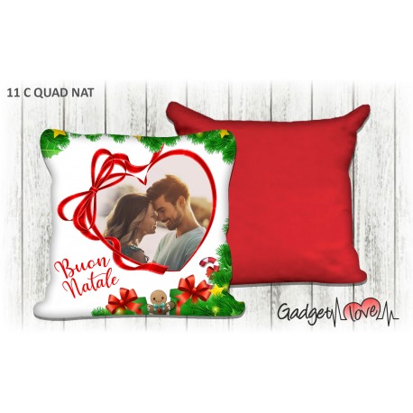 Cuscino Natale quadrato 40x40 -  Heart