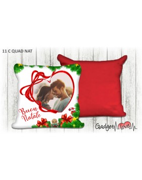 Cuscino Natale quadrato 40x40 -  Heart