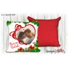 Cuscino Natale quadrato 40x40 -  Heart