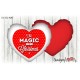 Cuscino Natale cuore 40x40 -  Christmas