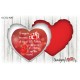 Cuscino Natale cuore 40x40 -  Amore nel tuo cuore