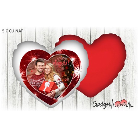 Cuscino Natale cipre 40x40 -  Tanti Auguri