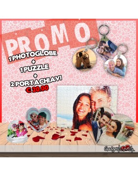 Puzzle + Photoglobe + Portachiavi