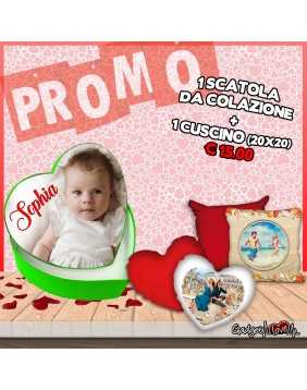 Scatola Colazione + Cuscino 20x20