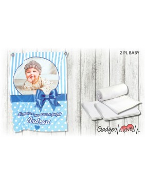 PLAID IN PILE - FIOCCO AZZURRO