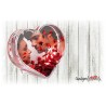 Photoglobe A Cuore Con Cuori 