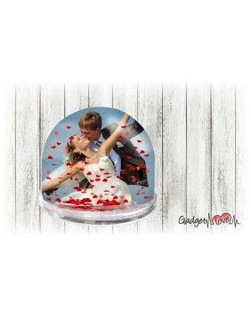 Photoglobe A Campana Con Cuori 