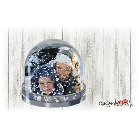 Photoglobe a campana con neve