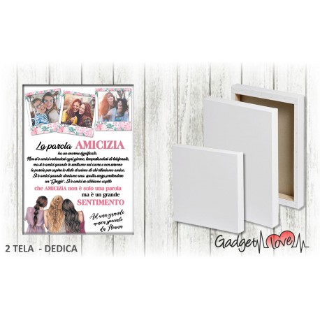 Tela dedica - Amicizia