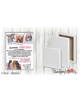 Tela dedica - Amicizia