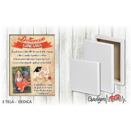 Tela dedica - Laurea