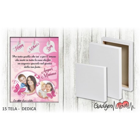 Tela dedica - Festa della Mamma