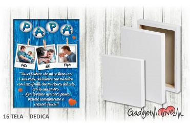 Tela dedica - Papà