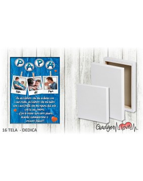 Tela dedica - Papà