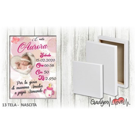 Tela nascita - pink