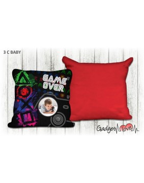 Cuscino Baby quadrato 40x40 -  Game over