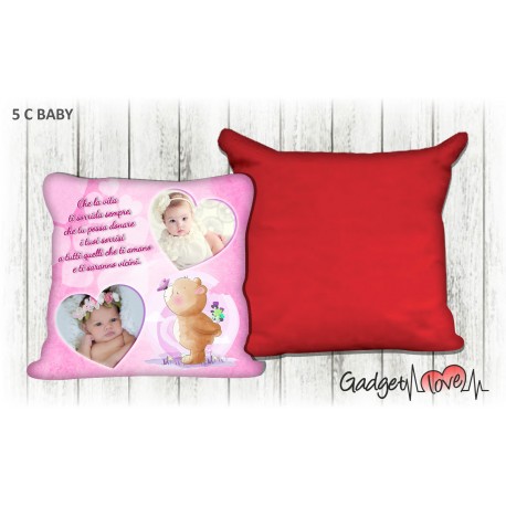 Cuscino Baby quadrato 40x40 - Orsetto