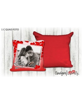 Cuscino Baby quadrato 40x40 - Nascita rosa