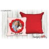 Cuscino quadrato con foto - Love