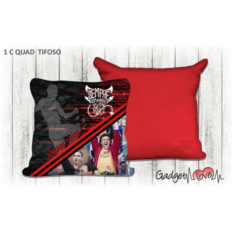 Cuscino tifoso - Milan
