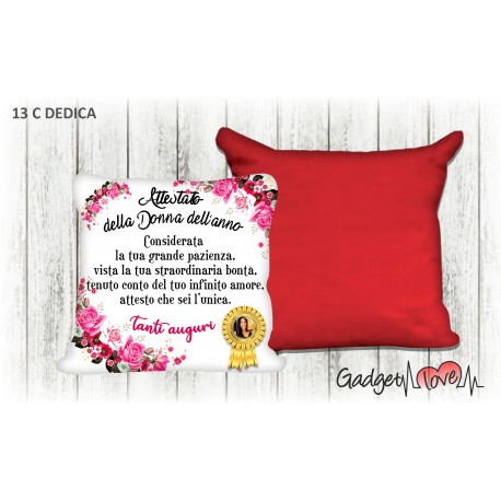 Cuscino Dedica - 8 Marzo