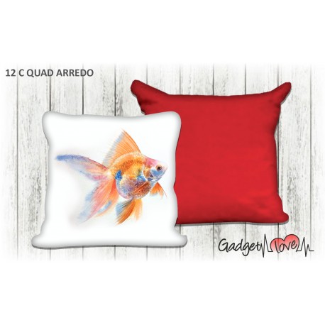 Cuscino Arrendo -  Pesce Rosso