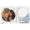 Puzzle in cartone rotondo personalizzato
