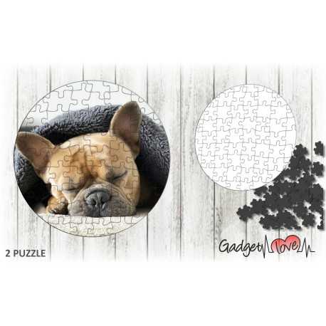 Puzzle magnetico rotondo personalizzato