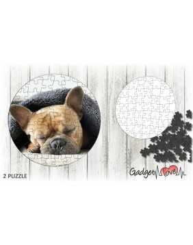 Puzzle magnetico rotondo personalizzato