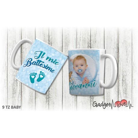 Tazza battesimo boy