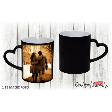 Tazza magica con manico a cuore