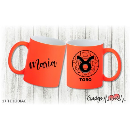 Tazza fluo Segno: Toro