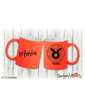 Tazza fluo Segno: Toro