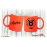 Tazza fluo Segno: Toro