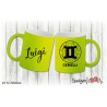 Tazza fluo Segno: Gemelli