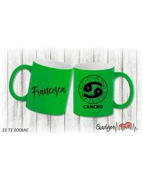 Tazza fluo Segno: Cancro