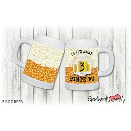 Boccale birra - pinte fa