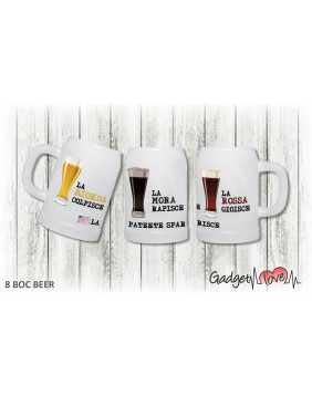Boccale birra - Bionda, mora, rossa