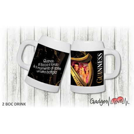 Boccale birra dedica - Guinness