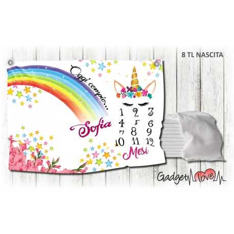 Telo nascita - Unicorno Telo nascita - Unicorno