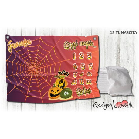 Telo nascita - Halloween Ragnatela